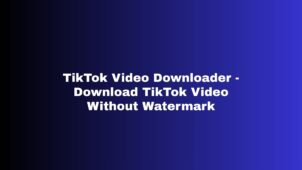 TikTok Video Downloader - Download TikTok Video Without Watermark