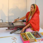 Live lakh Bangles Artist
