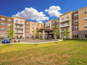 exterior view of Kawartha Heights Retirement Living in Peterborough