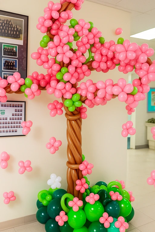 Cherry blossom theme decoration