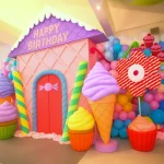 Ice cream theme decoration