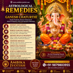 Astrological Remedies On Ganesh Chaturthi