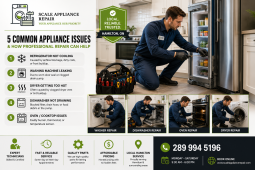 Appliance Repair Service Hamilton: 5 Common Issues and How Professional Repair Can Help