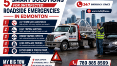 5 Smart Solutions for Unexpected Roadside Emergencies in Edmonton