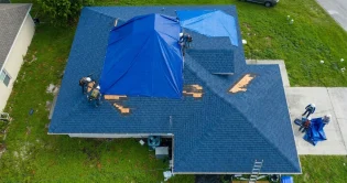 Roof tarping
