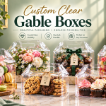 Why Custom Clear Gable Boxes Work Well for Product Display