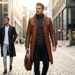 Why Leather Trench Coats Are Essential in Men’s Fashion Today