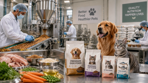 Inside a Pet Food Factory How Quality Pet Meals Are Made