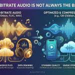Why High-Bitrate Audio Is Not Always the Best Choice
