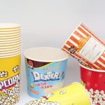Design Your Own Custom Popcorn Paper Cup for Movie Nights