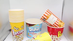 Custom Popcorn Paper Cup