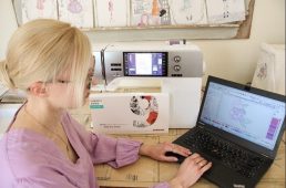 Creating embroidery files from vector artwork