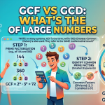 GCF vs GCD: What’s the Difference?