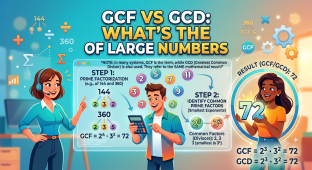 GCF vs GCD What’s the Difference