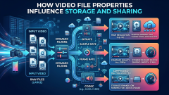 How Video File Properties Influence Storage and Sharing