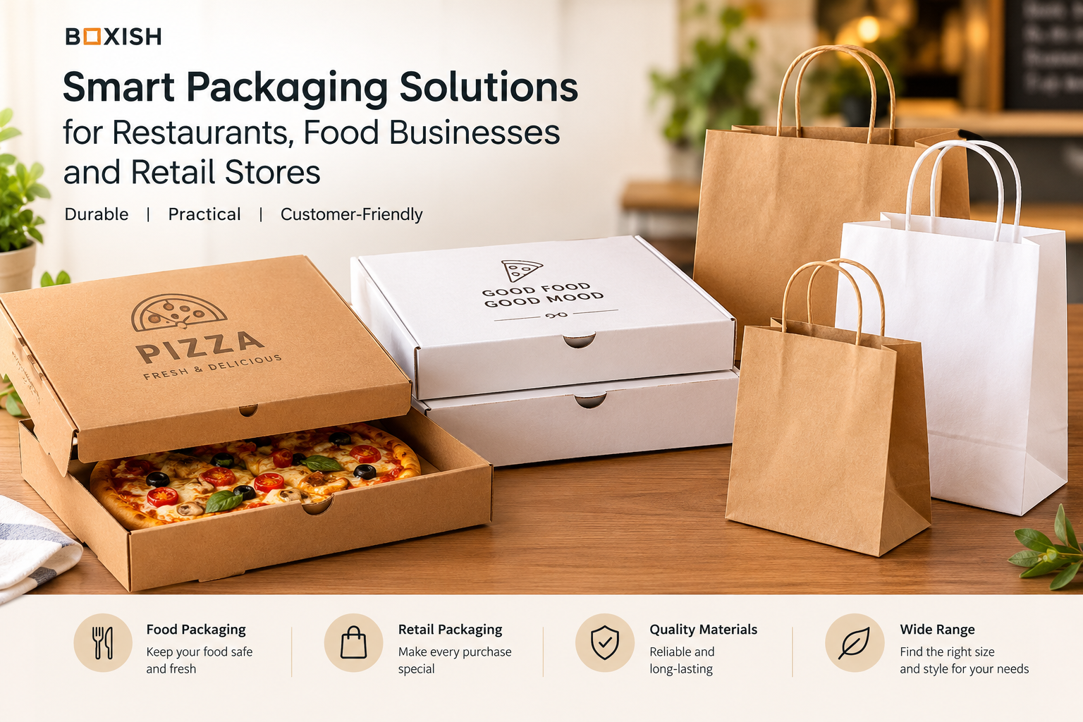 White Pizza Boxes: A Practical Packaging Choice for Modern Food Businesses