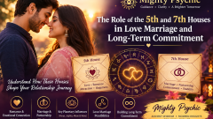 The Role of the 5th and 7th Houses in Love Marriage and Long-Term Commitment
