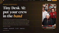 Tiny Desk AI – AI Band Video Generator